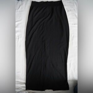 Bryn Walker Elegant Black Long Maxi Skirt Size S